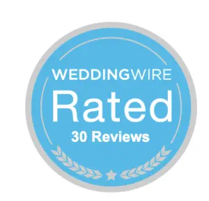 WeddingWire Rated, 30 reviews
